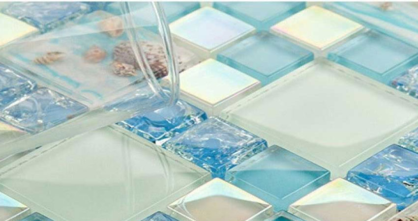 قیمت کاشی استخر شیشه ای