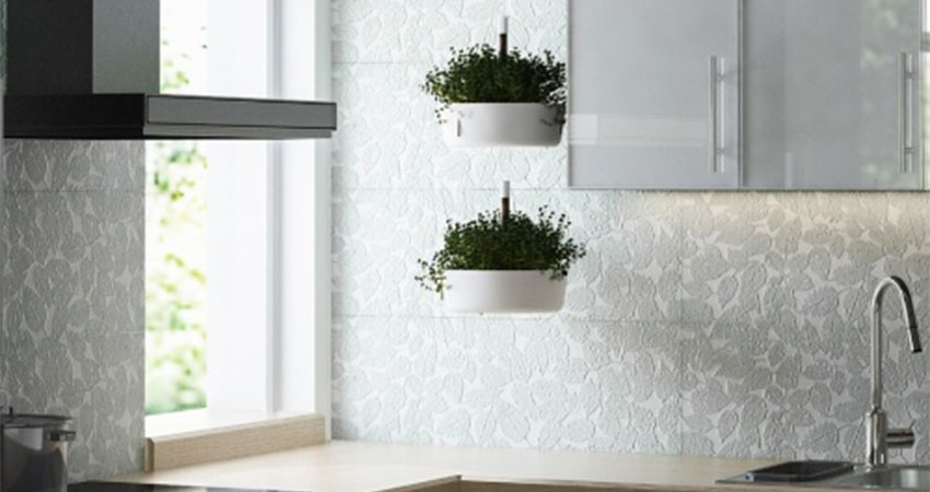 مدل کاشی بین کابینتی سه بعدی و برجسته  
