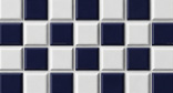Checkered design filter