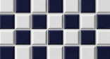 Checkered design filter