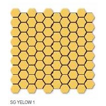 کاشی استخری SG-YELOW1 - سرامیک البرز ALBORZ CERAMIC