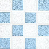 شطرنجی - سرامیک شطرنجی آبی روشن 25*25 - کاشی آسیا  ASIA TILE