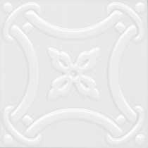 فلاور - سرامیک فلاور سفید - شرکت کاشی پرسپولیس persepolis TILE