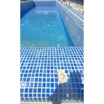کاشی استخری شیشه ای مدل کار شده 2032 G&T - گلس تایل