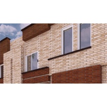 سرامیک آذرخش قهوه ای تیره مدل کار شده - شرکت کاشی پرسپولیس persepolis TILE