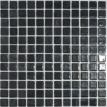 کاشی استخری شیشه ای 4014 مشکی - زمرد گلس تایل Zomorod Glass Tile