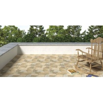 میکس استون بژ - مدل کارشده - شرکت کاشی گلدیس GOLDIS TILE