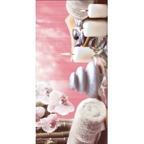 تک گل کاشی گیلدا صورتی - شرکت کاشی ستاره میبد SETAREH TILE
