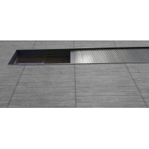  3944 Amber Dark Gray - سرامیک آمبر طوسی تیره مات مدل کارشده 40x160 - کاشی میلان