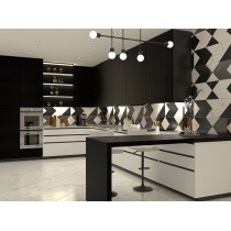 Avenve Art - کاشی اونیو آرت مدل کار شده 30x90 - کرابن سرامیک تبریز