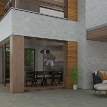 سرامیک بریک A4 آجری مات مدل کار شده 41x120 - کاشی ایفا سرام EEFA CERAM