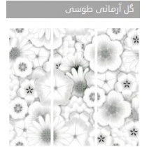 تک گل کاشی آرمانی طوسی - شرکت کاشی سورنا Sorena Tile