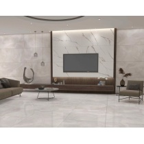 7883 Caspian Light Gray -سرامیک کاسپین طوسی پولیش مدل کارشده 80x160 - کاشی میلان