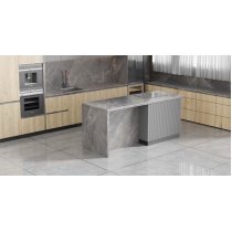 سمنتا Cementa - سرامیک سمنتا طوسی مدیوم پولیش مدل کارشده 100x100 - امپراکو Empraco