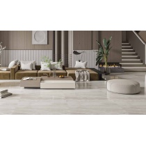  Glam Marble Gray - سرامیک گلم ماربل طوسی پولیش مدل کارشده 100x100 - سرامیک راک