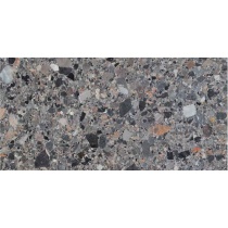 گراول Gravel - سرامیک گراول طوسی تیره پولیش 60x120 - کاشی میلان