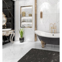 لاریکس Larix - سرامیک لاریکس نانو پولیش مدل کارشده 60x120 - اسلب آبادیس