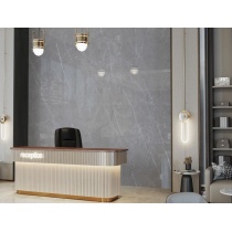 سرامیک اسلب لیدو طوسی تیره مدل کار شده 120x280 - اسپینا اسلب Spina Slab
