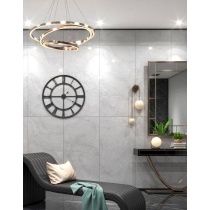 لوکارنو Locarno - سرامیک لوکارنو طوسی روشن نانو پولیش مدل کارشده 60x120 - اسلب آبادیس