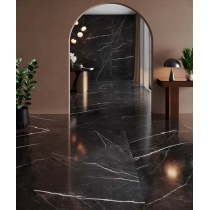 سرامیک اسلب MB003 بلک مدل کار شده 120x310 تری دی فیت مات - مگاکر Megaker