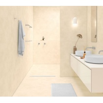 ملیکا Melika - سرامیک ملیکا کرم مات مدل کارشده 60x120 - کاشی سرام نگار Ceram Negar