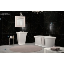4535 mercury black - سرامیک مرکوری مشکی پولیش مدل کارشده 60x120 - کاشی میلان