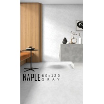 ناپل Naple - سرامیک ناپل کرم مات مدل کارشده 60x120 - کاشی سرام نگار Ceram Negar