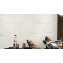  8424 Pedri White - سرامیک پدری سفید مات مدل کارشده 40x160 - کاشی میلان