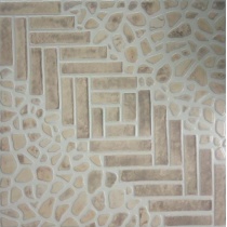 سنگچین sang chin - سرامیک سنگچین رستیک 40*40 - کاشی آسیا ASIA TILE