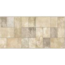 زئوس Zeous - سرامیک زئوس قهوه ای رستیک 120*40 - کاشی آسیا  ASIA TILE