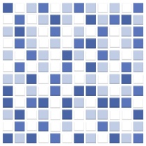 پیانو Piano - سرامیک پیانو آبی روشن 30x30 - کاشی آسیا ASIA TILE