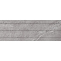 وینست Vinset - سرامیک دکور وینست طوسی روشن براق 30x90 - کاشی فخار