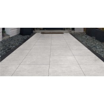 6811 Rejina Light Gray- سرامیک رجینا طوسی روشن مات مدل کارشده 60x60 - کاشی میلان