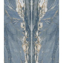 ST-040 - سرامیک اسلب بوک مچ ST040 آبی 120x280 3D Fit Matt - مگاکر Megaker