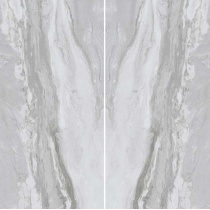 ST-040 - سرامیک اسلب بوک مچ ST040 طوسی روشن 120x280 3D Fit Matt - مگاکر Megaker