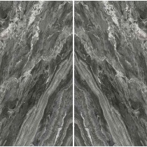 ST-063 - سرامیک اسلب بوک مچ ST063 بلک 160x320 3D Fit Matt - مگاکر Megaker