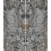 ST-004 - سرامیک اسلب بوک مچ ST004 طوسی پولیش 120x280 - مگاکر Megaker
