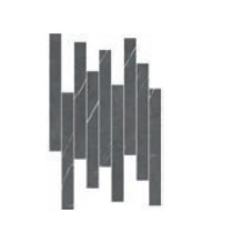 Tivoli Antracite - موزاییک تیولی آنترازیت 30x45 - اسپینکر Spainker