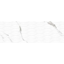 توتال Total - سرامیک استراکچر توتال سفید براق 30x90 - کاشی الوند Alvand Tile