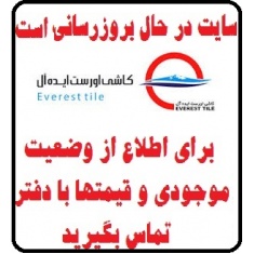 در حال بروز رسانی محصولات شرکت کاشی اورست ایده آل EVEREST TILE
