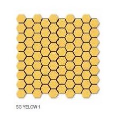 کاشی استخری SG-YELOW1 - سرامیک البرز ALBORZ CERAMIC