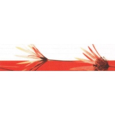 بردر کاشی پاپیروس قرمزکاشی فلورانس -کاشی الوندALVAND TILE 