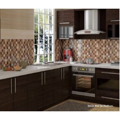  نمونه کار شده کاشی بالسا کرم-20*60 - شرکت کاشی پارس PARS TILE