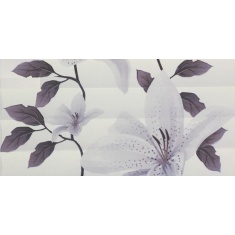 لیلیان - تک گل سرامیک لیلیان بنفش 2 - شرکت کاشی سرام نگار CERAM NEGAR TILE