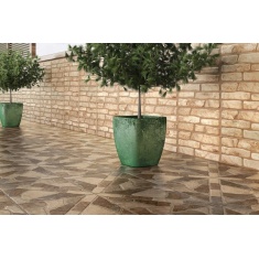  نمونه کار شده کاشی سبلان 6389 -45*45- شرکت کاشی مرجان Marjan Tile