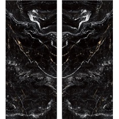 آندرومدا Andromeda - سرامیک اسلب بوک مچ مشکی آندرومدا پولیش 120x240- کاشی هرمس سرام نوین