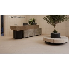 آرنا Arena - سرامیک آرنا مات مدل کارشده 100x100 - کاشی مرجان Marjan Tile