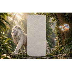 ST-044 - سرامیک اسلب ST044 طوسی روشن مدل کار شده 120x280 3D Fit Matt - مگاکر Megaker