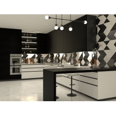 Avenve Art - کاشی اونیو آرت مدل کار شده 30x90 - کرابن سرامیک تبریز