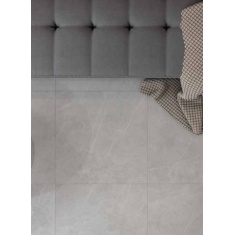 کاپری Capri - سرامیک کاپری طوسی روشن براق مدل کارشده 60x60 - کاشی الوند